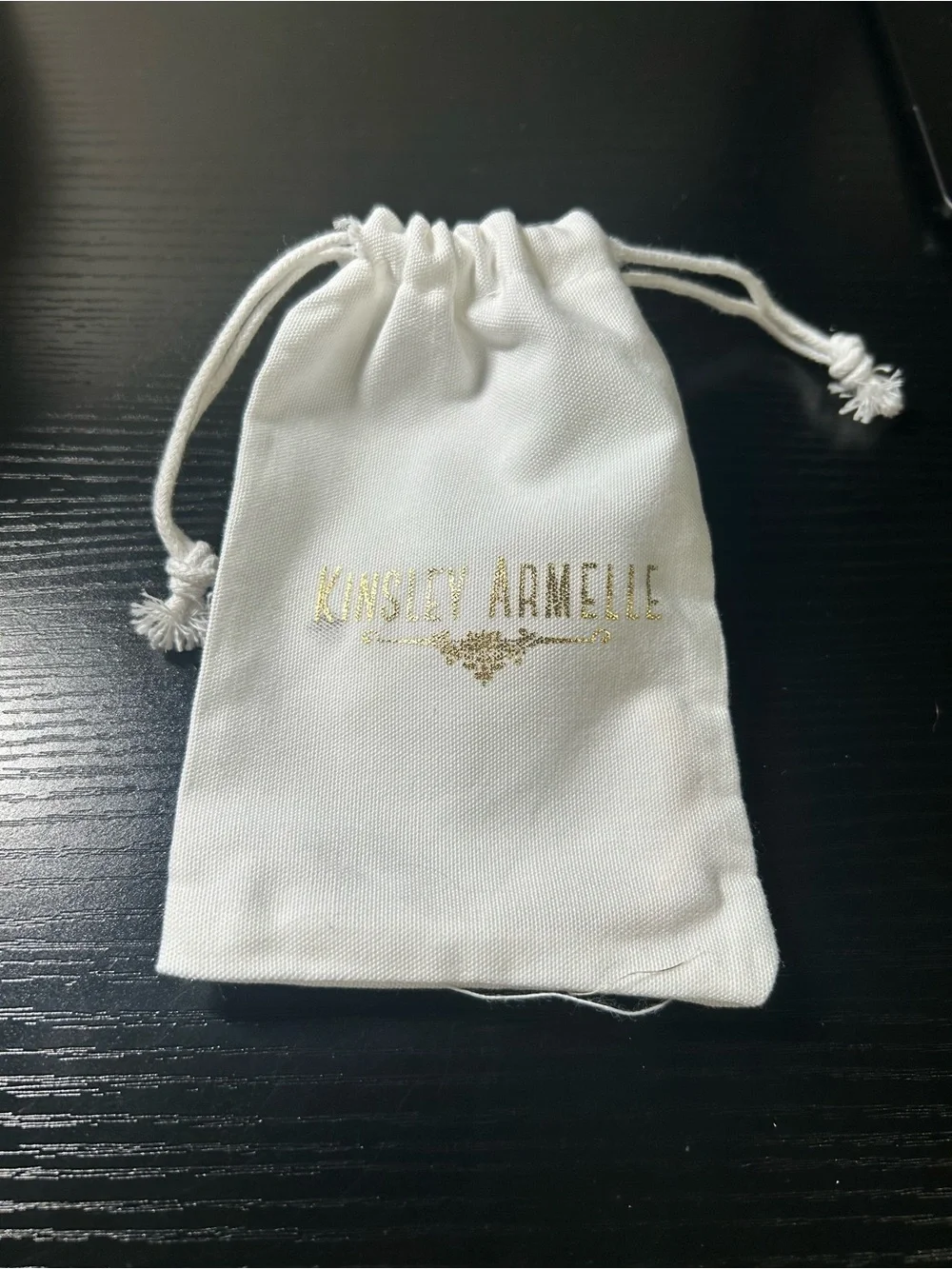 Kinsley Armelle Gold LOVE Engraved Bangle Bracelet
